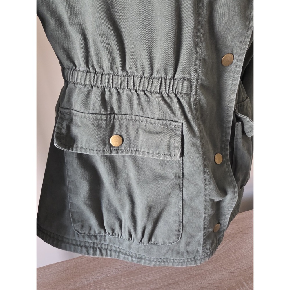 Star Wars Her Universe Yoda Military Utility Jacket Women’s Medium Green - Picture 11 of 11